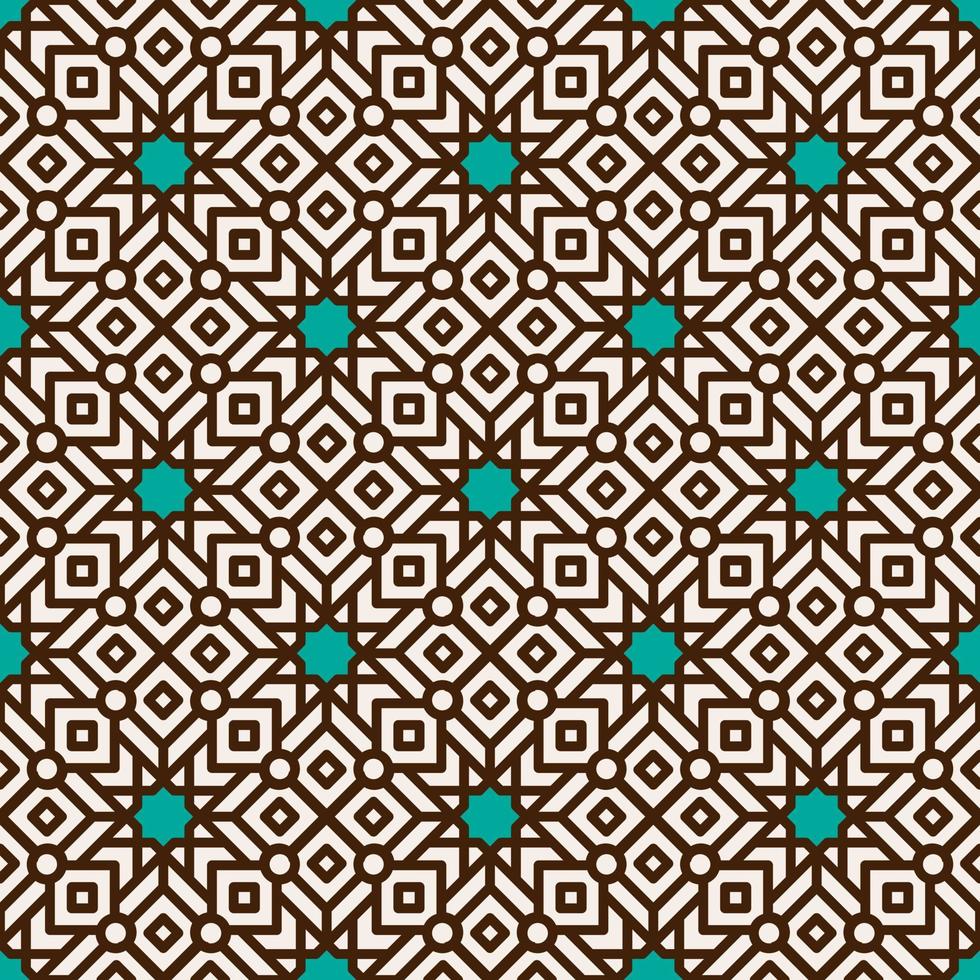 Arabic seamless pattern with modern style. -  Vector. vector