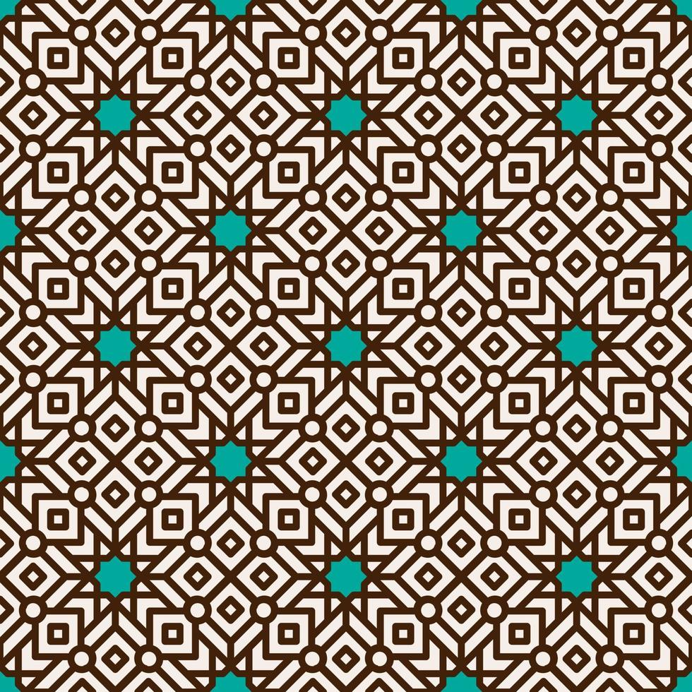 Arabic seamless pattern with modern style. -  Vector. vector
