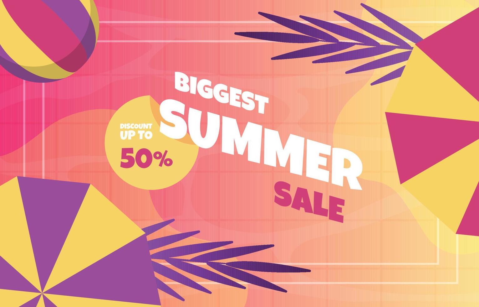 Swimming Pool Summer Sale Holiday Event Promotion Poster Template vector