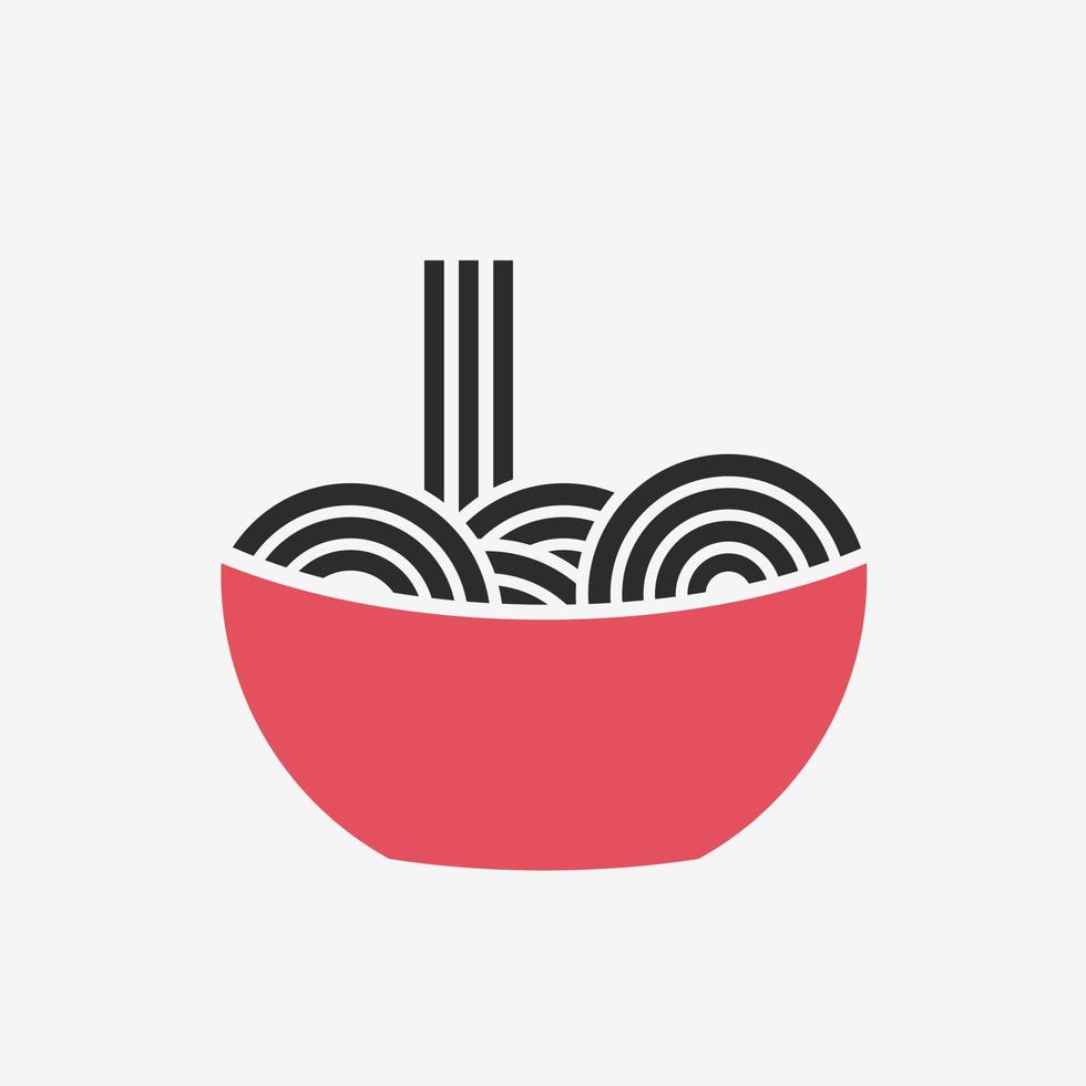 noodle vector logo