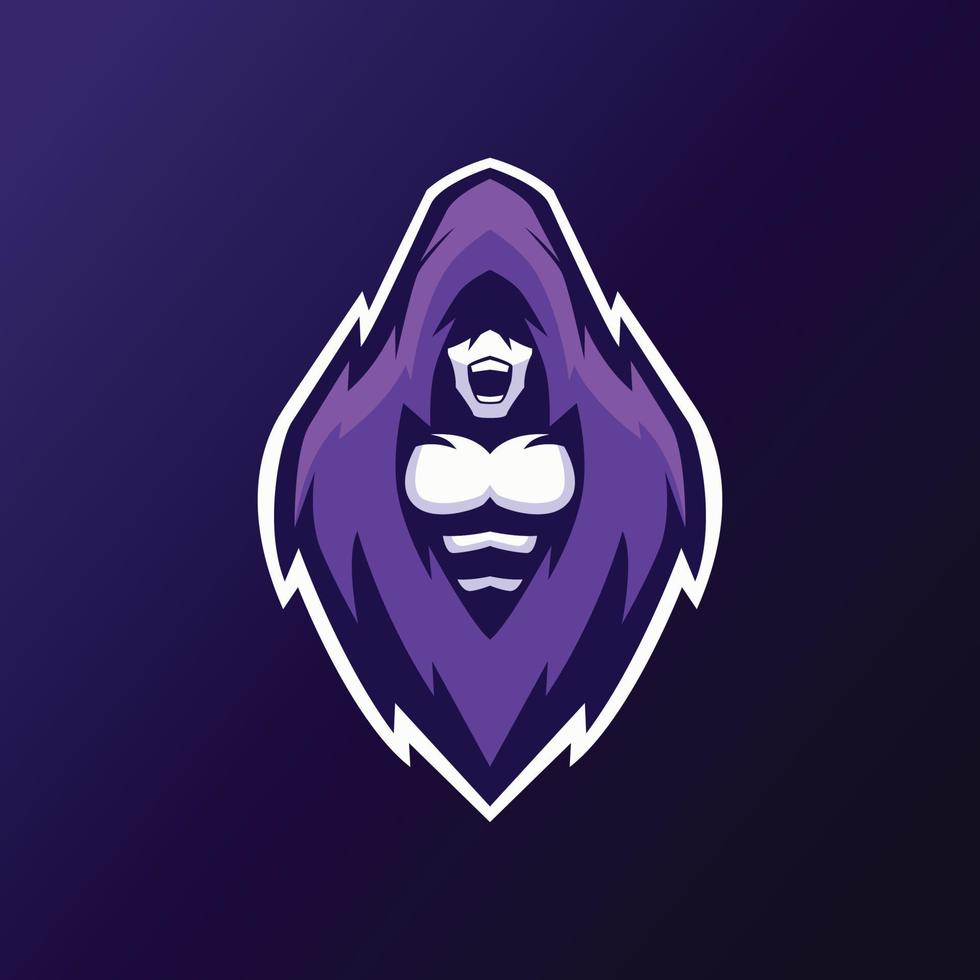 Phantom Mascot Logo vector