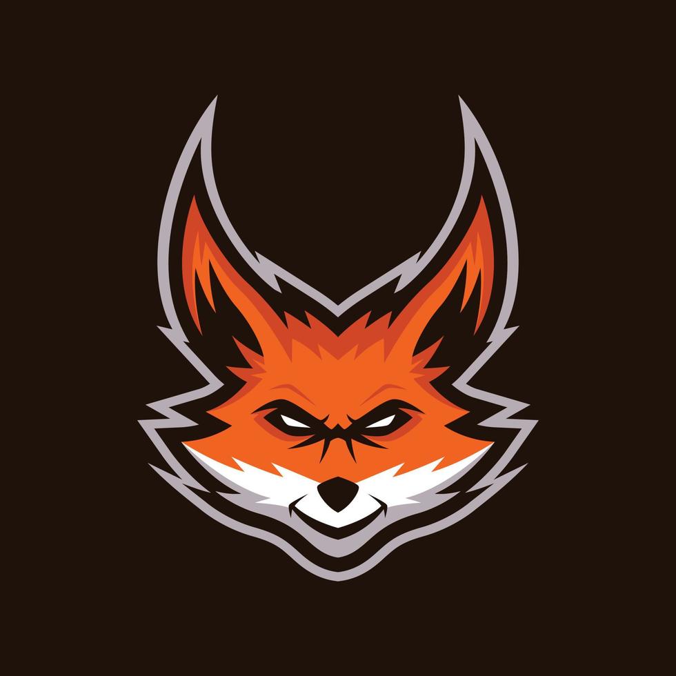 Fox Mascot Logo Templates vector