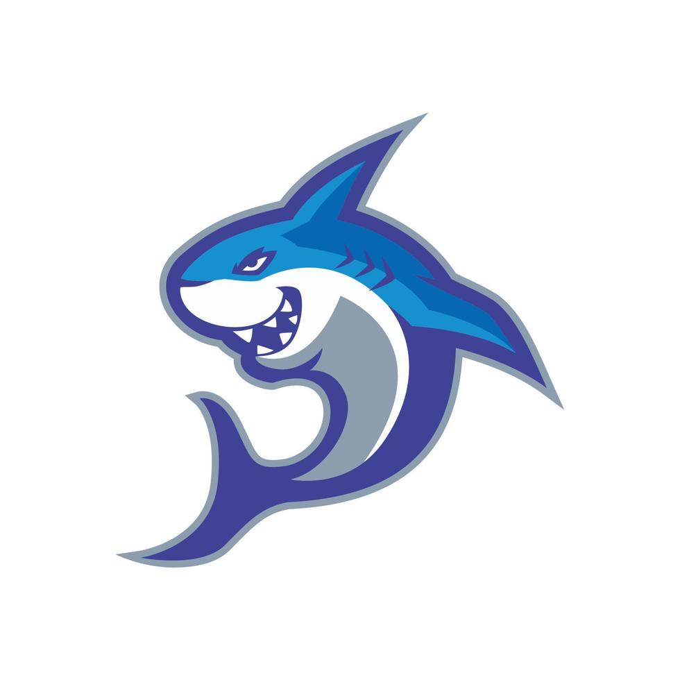 Sharks Mascot Logo Templates vector