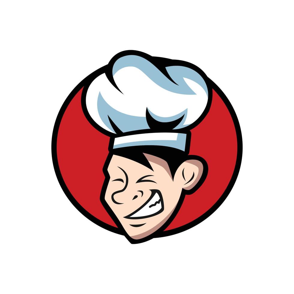 plantillas de diseño de logotipo de chef vector