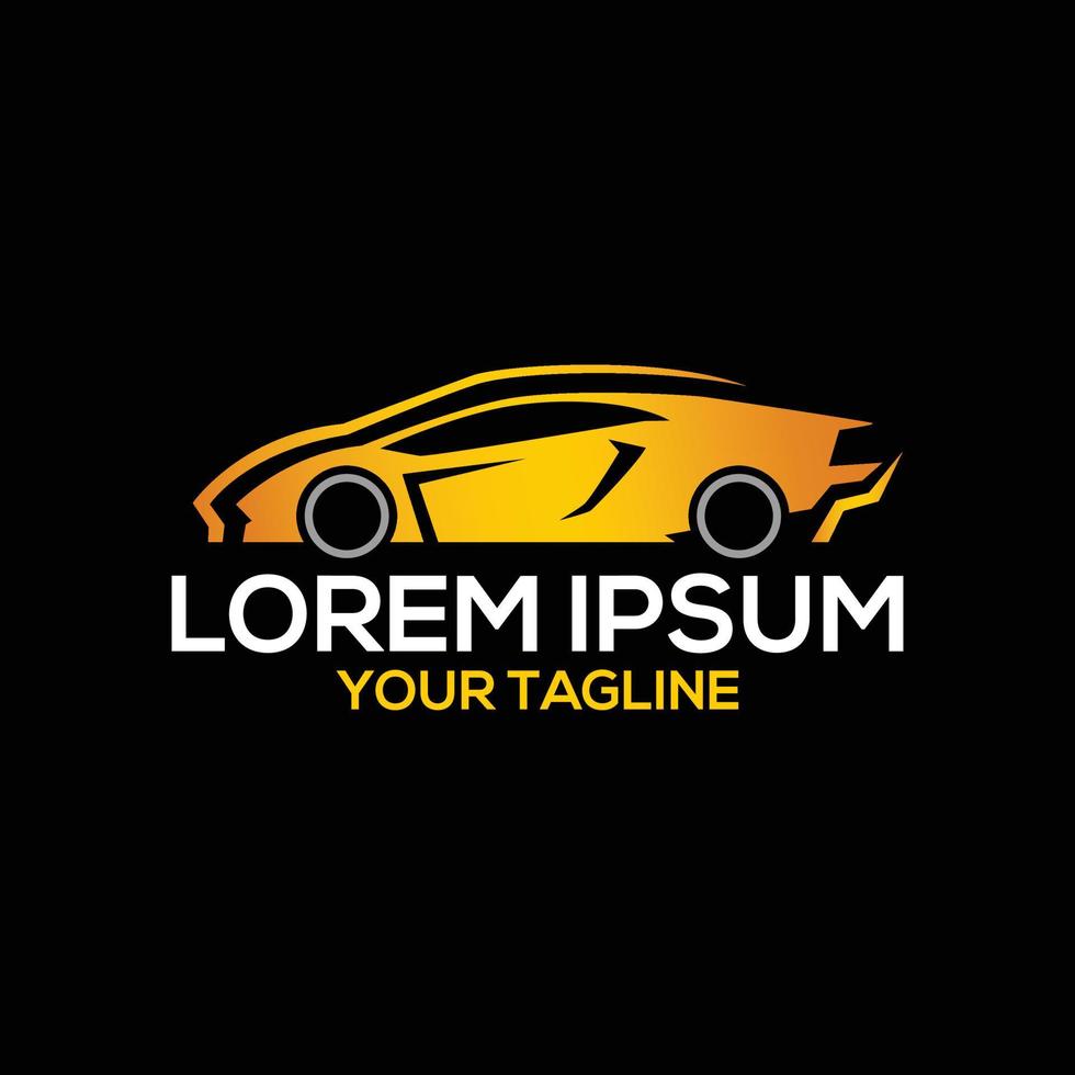 Modern Car Logo Templates vector