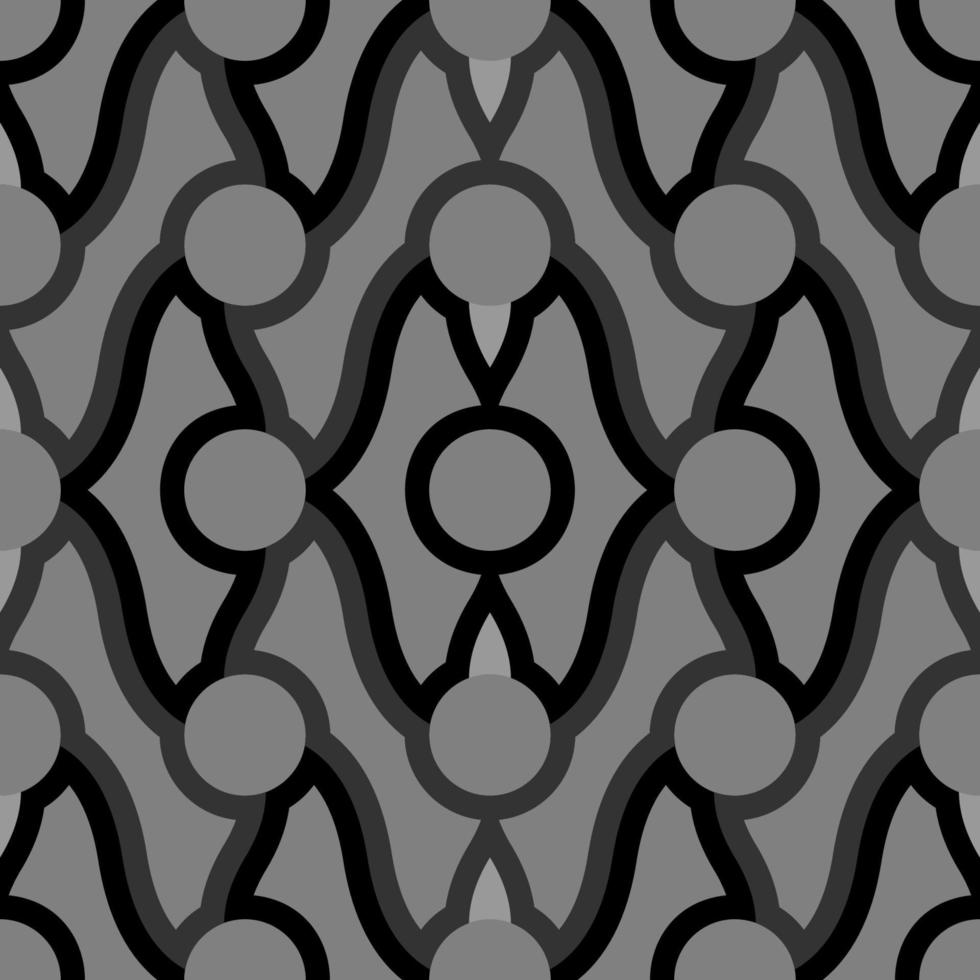 Classic seamless pattern, Design seamless decorative pattern. Abstract monochrome lacy background, luxury Vector art etc.