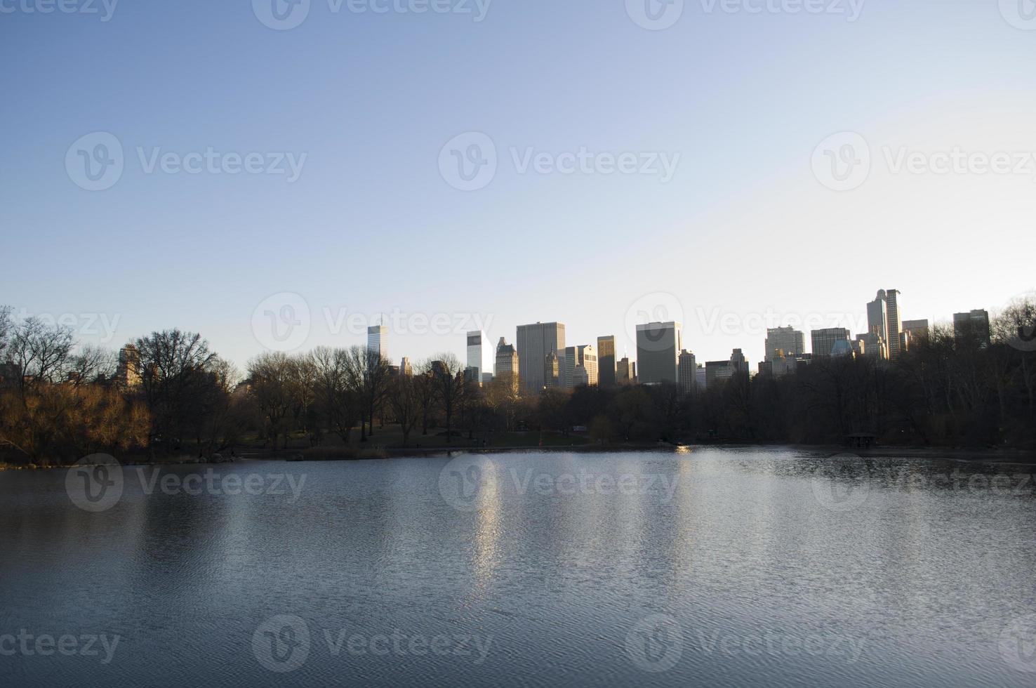nueva york con amplia toma foto
