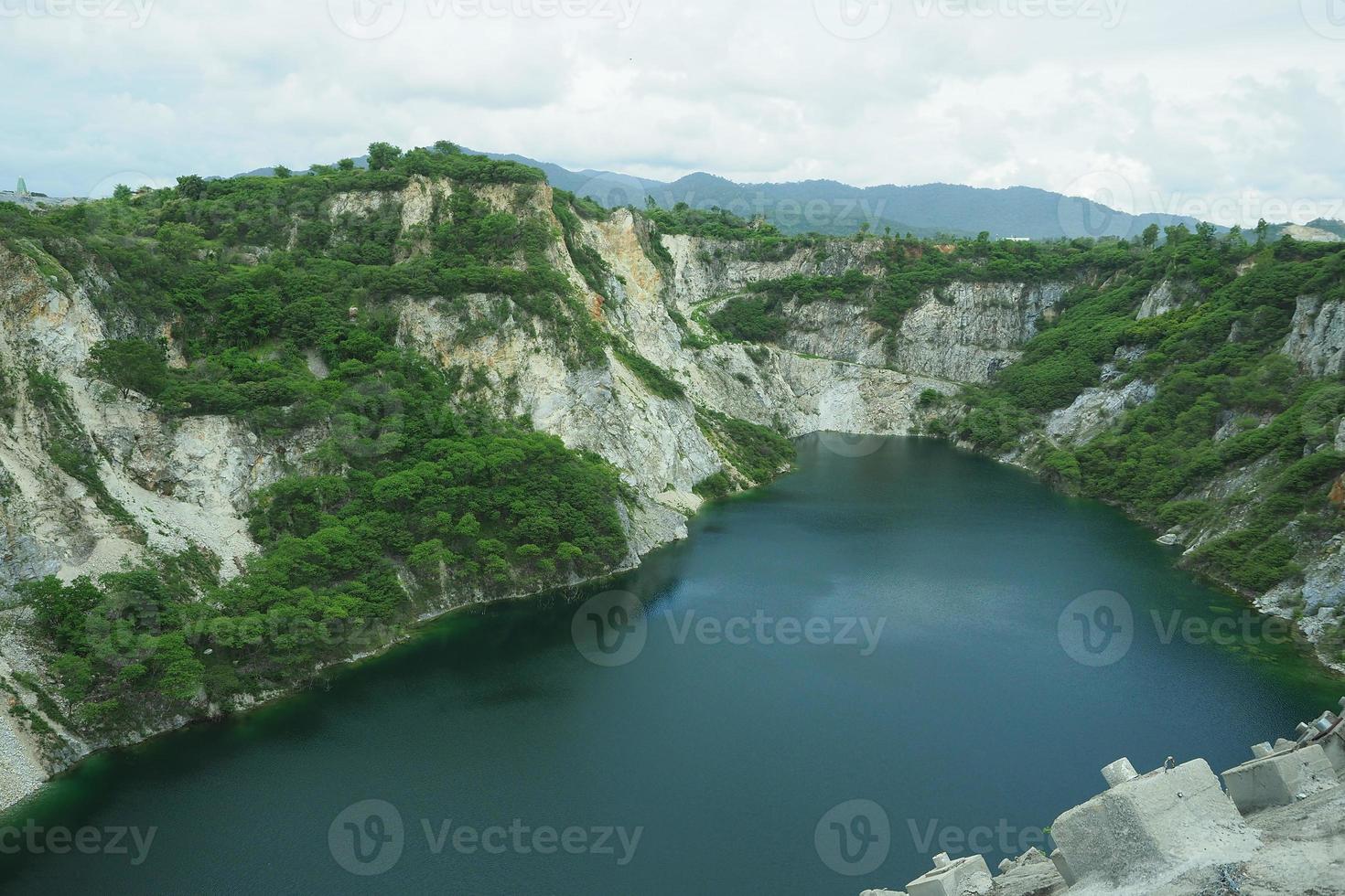 Dam in Thailand background photo