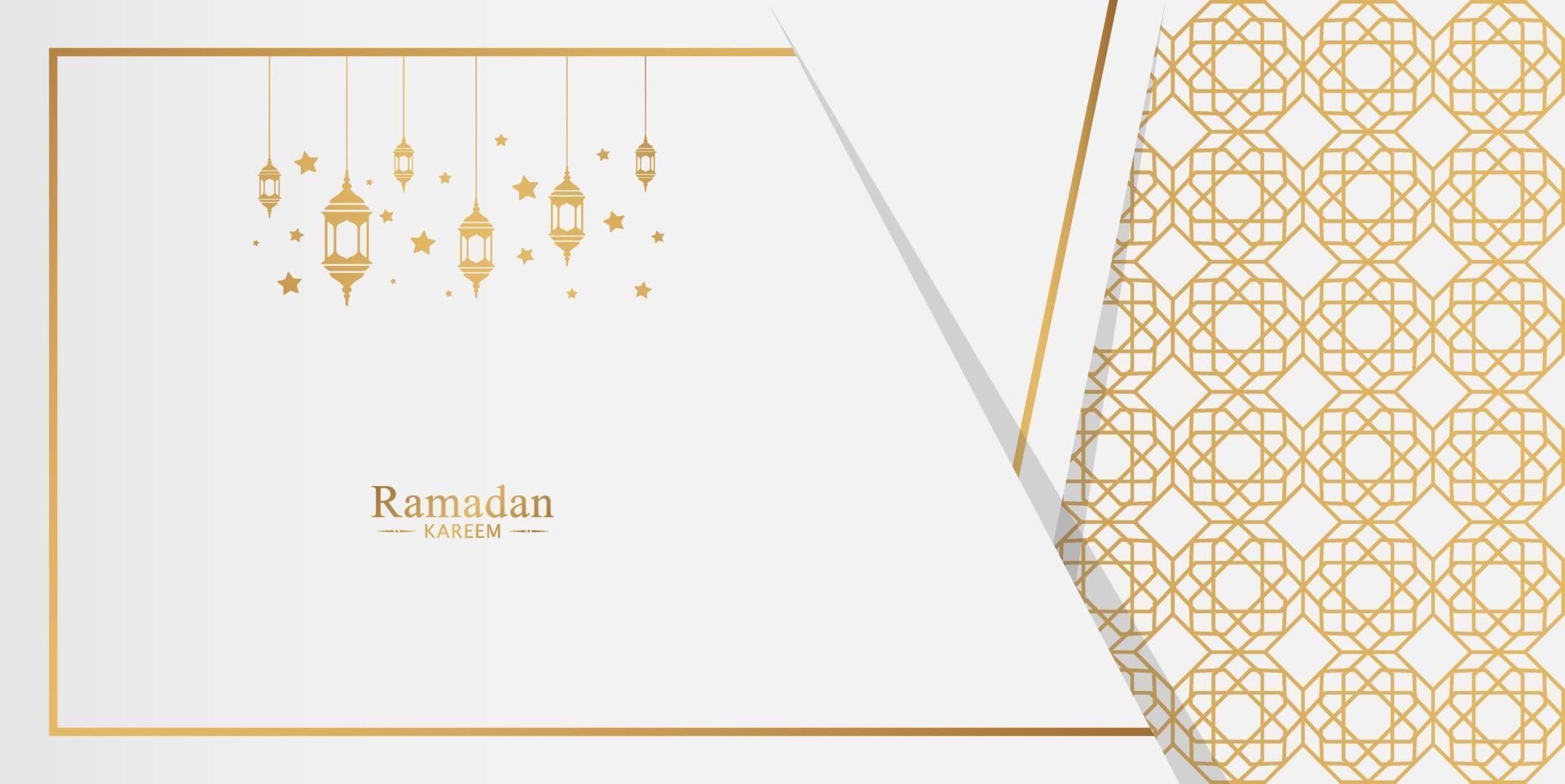 Ramadan Kareem Islamic Background Illustration vector
