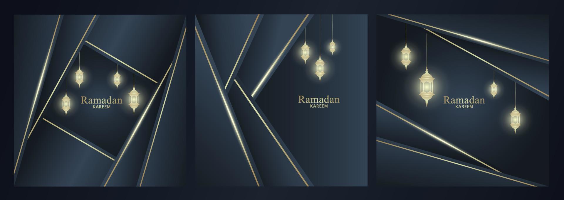 Ramadan Kareem Islamic Background Illustration vector