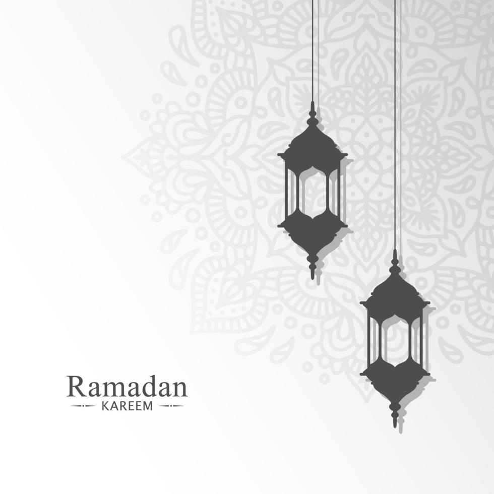 Ramadan Kareem Islamic Background Illustration vector