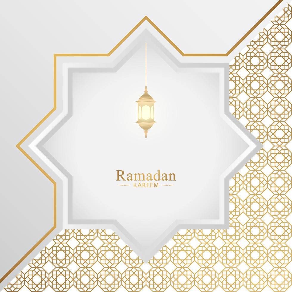 ilustración de fondo islámico ramadan kareem vector