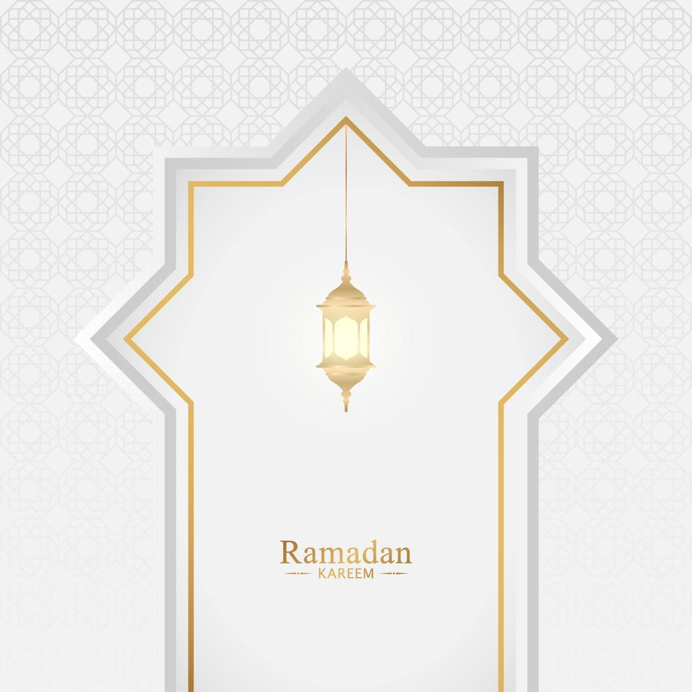 Ramadan Kareem Islamic Background Illustration vector