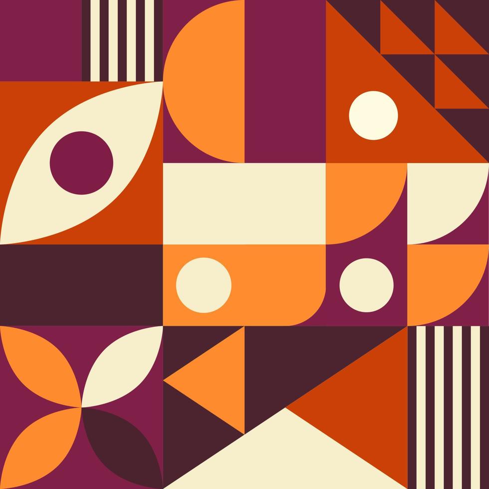 abstract geometry pattern background vector