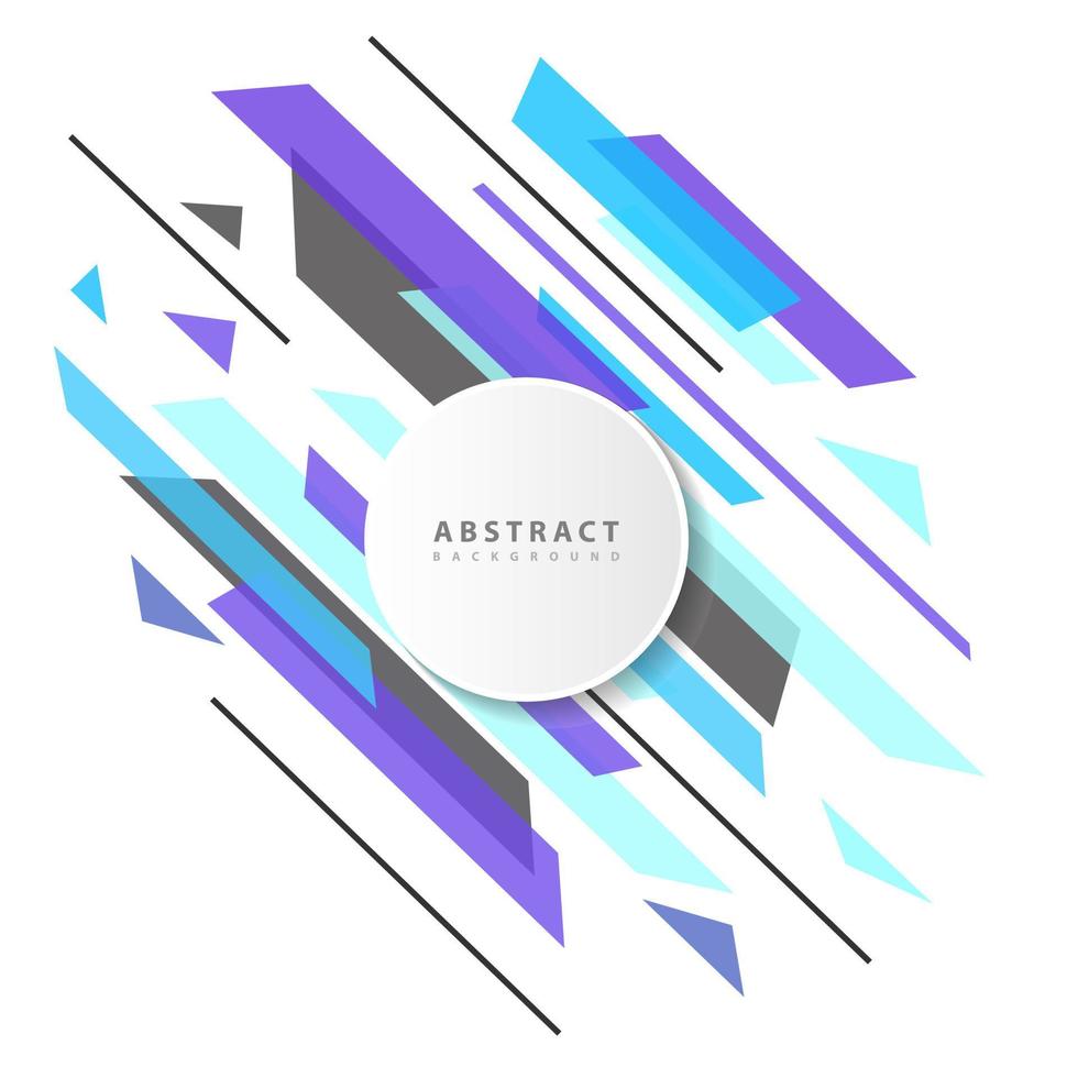 modern geometric abstract background vector