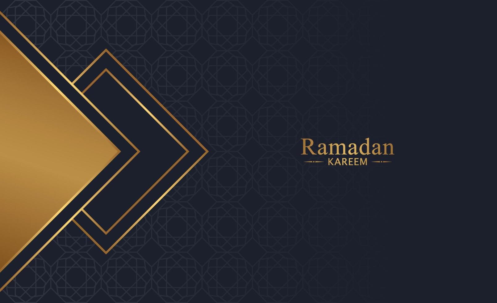 ilustración de fondo islámico ramadan kareem vector