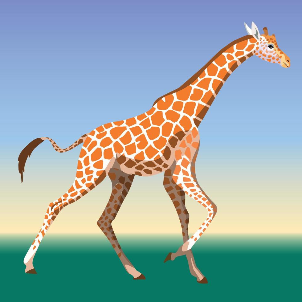 Running Giraffe Clipart Jpg