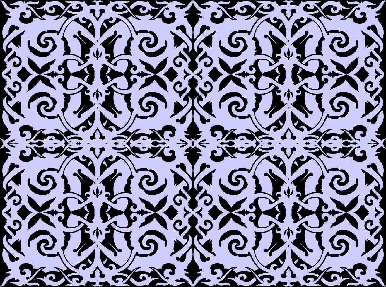 Borneo dayak batik pattern. Tribal background. Stylish fabric print vector design inspiration. Creative textile background for fashion or cloth
