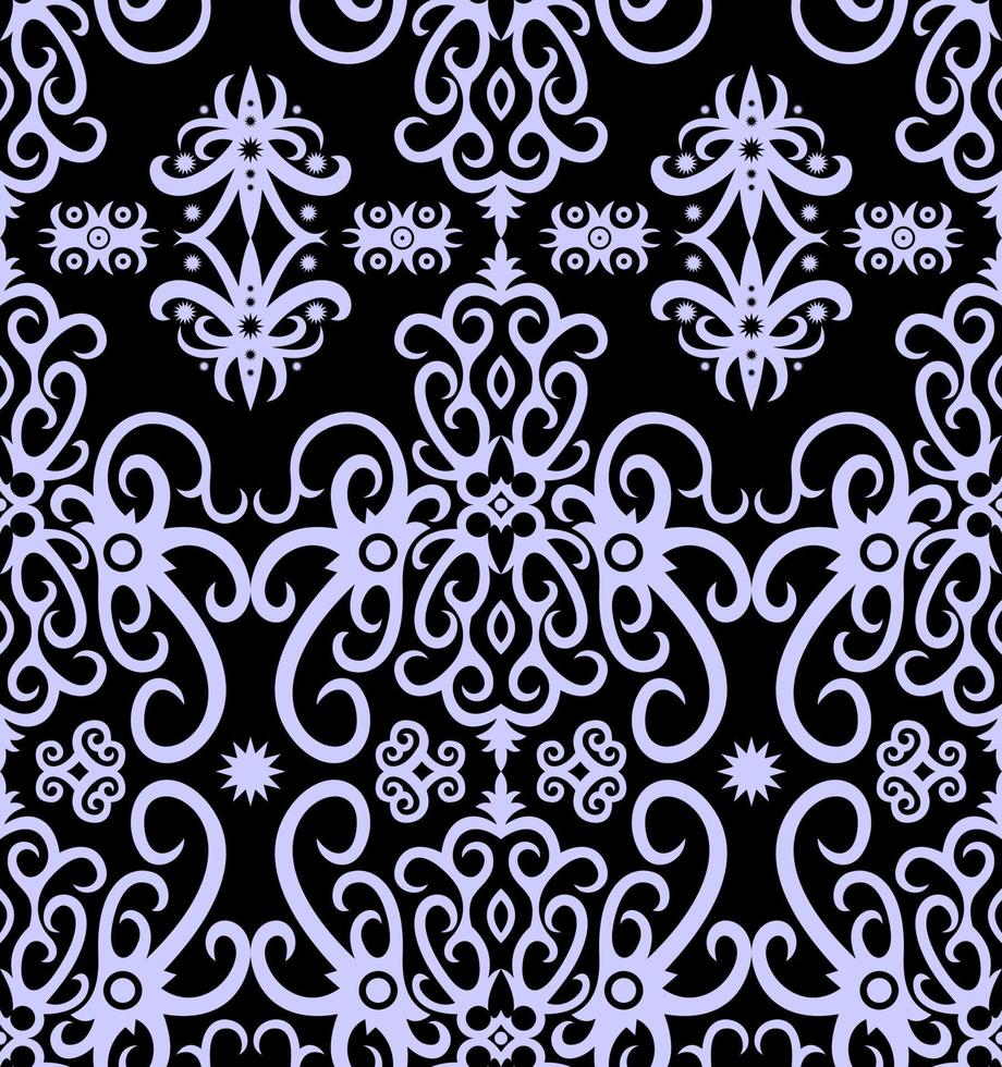 seamless patern of dayak ethnic pattern.traditional Indonesian fabric motif.borneo pattern. vector design inspiration. Creative textile for fashion or cloth