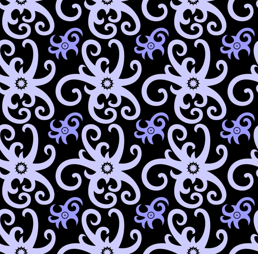 seamless patern of dayak ethnic pattern.traditional Indonesian fabric motif.borneo pattern. vector design inspiration. Creative textile for fashion or cloth
