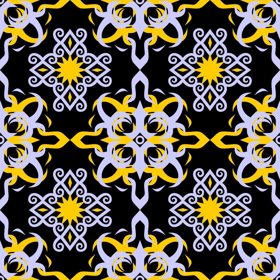 seamless patern of dayak ethnic pattern.traditional Indonesian fabric motif.borneo pattern. vector design inspiration. Creative textile for fashion or cloth