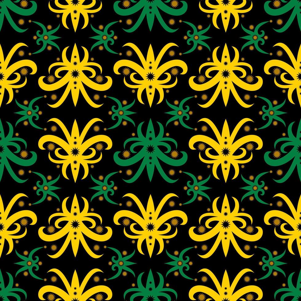 seamless patern of dayak ethnic pattern.traditional Indonesian fabric motif.borneo pattern. vector design inspiration. Creative textile for fashion or cloth