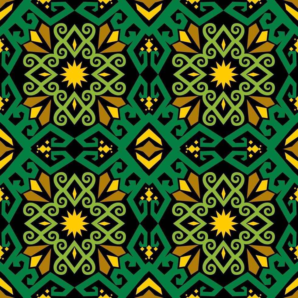 seamless patern of dayak ethnic pattern.traditional Indonesian fabric motif.borneo pattern. vector design inspiration. Creative textile for fashion or cloth