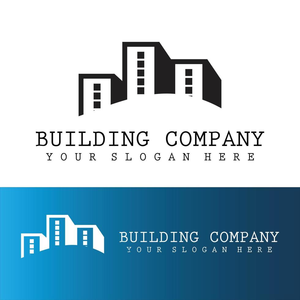 building office logo vector