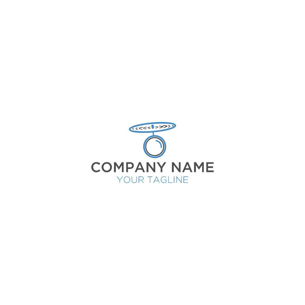 Illustration graphic vector future of drone technology logo design template