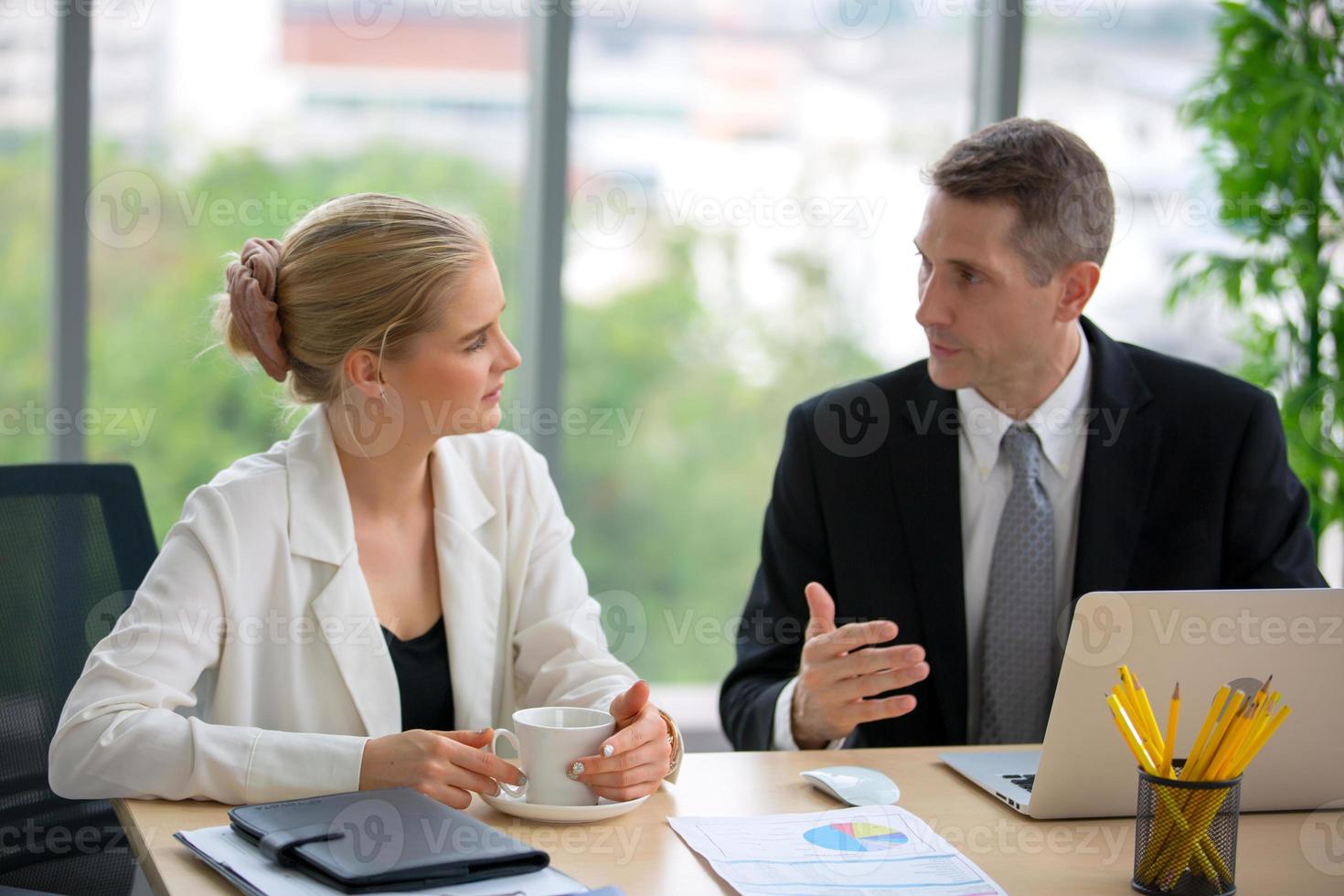 Business peeople meeting in office photo