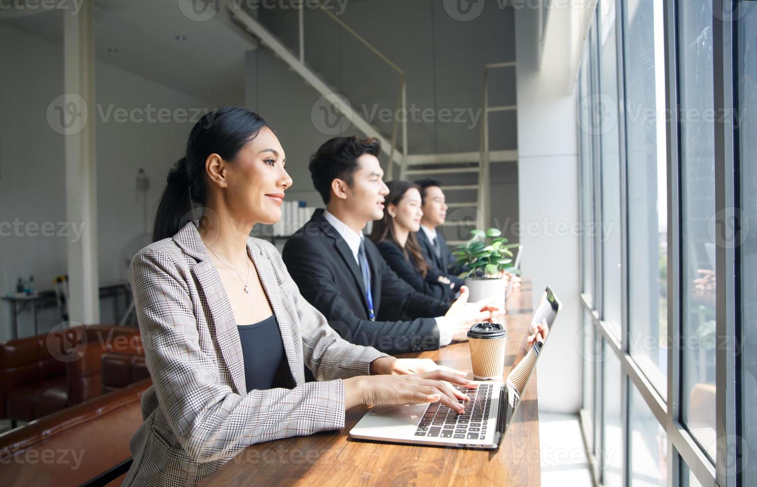 Business People Meeting Conference Discussion Corporate Concept photo