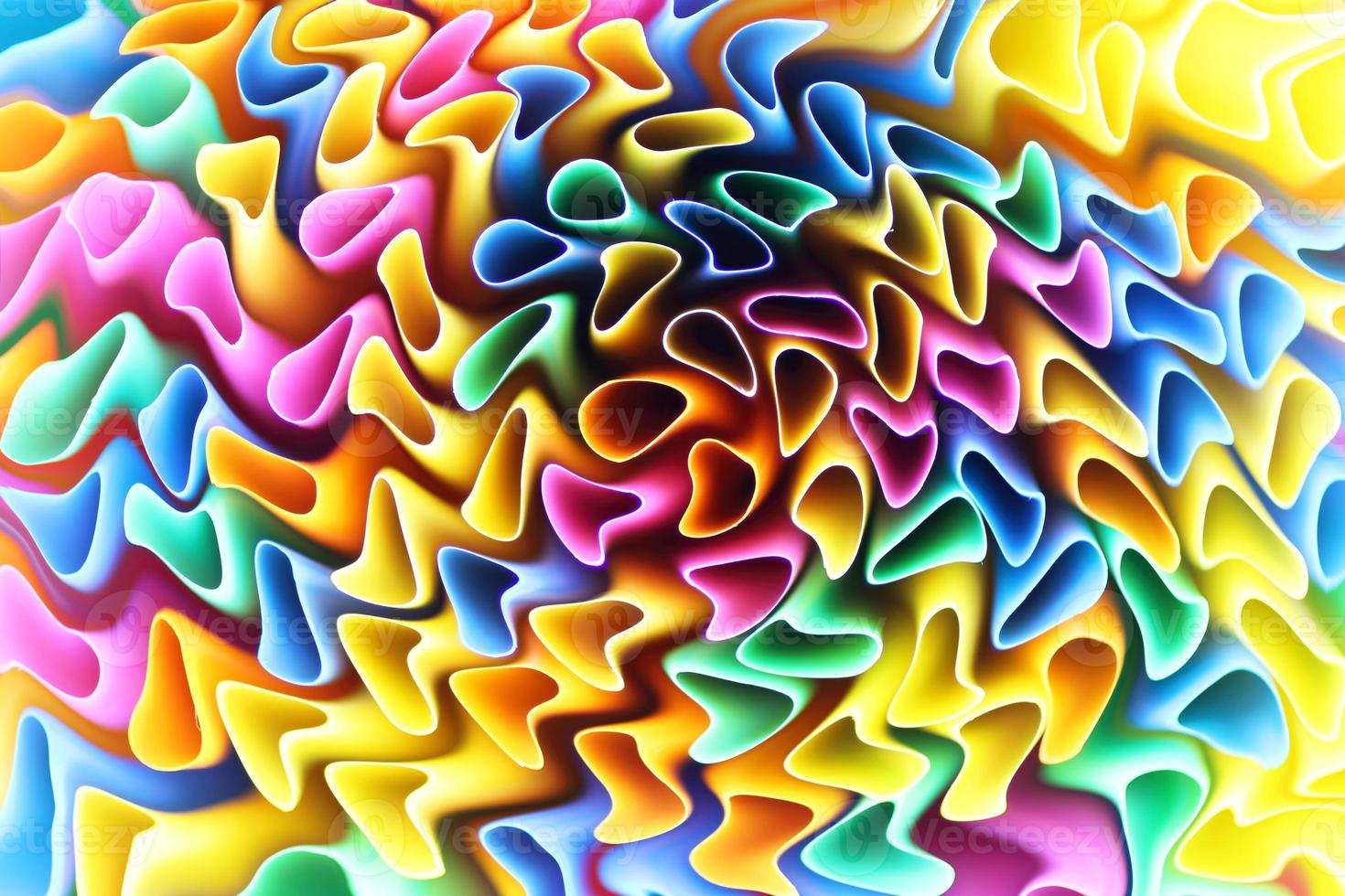 colorful abstract plastic drinking straws background photo