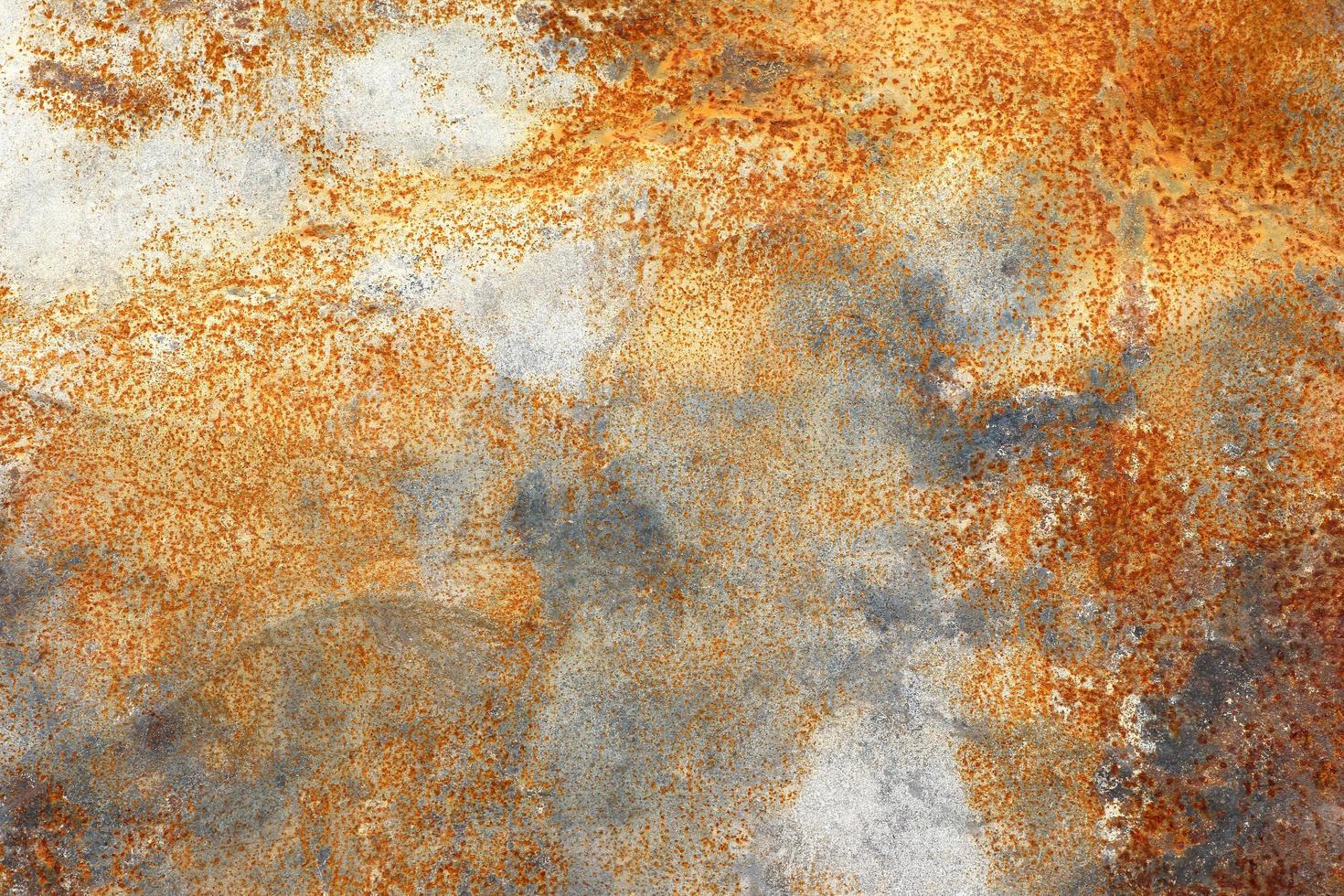 Old grunge rust metal panel texture use for background photo