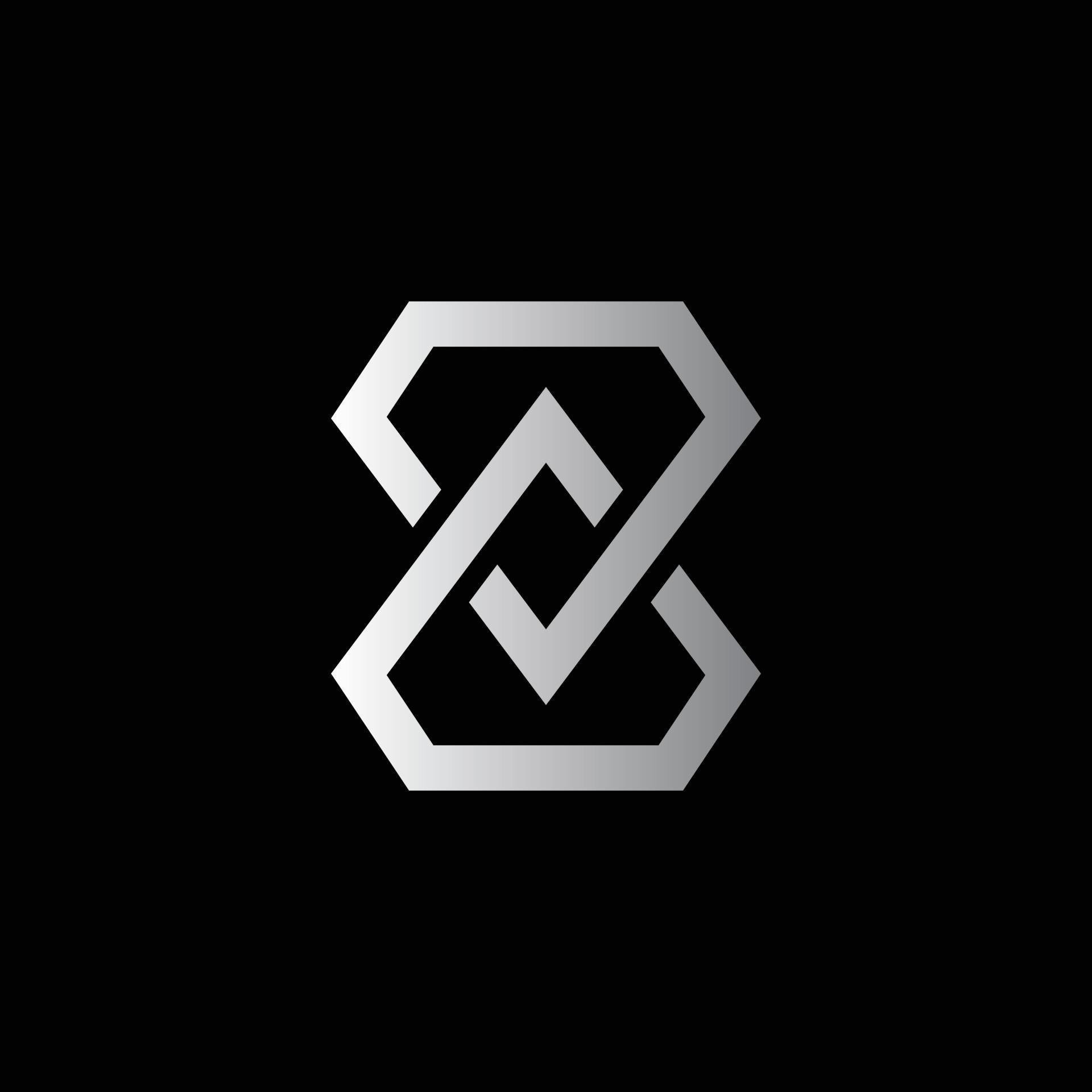 double diamond logo design 7074641 Vector Art at Vecteezy