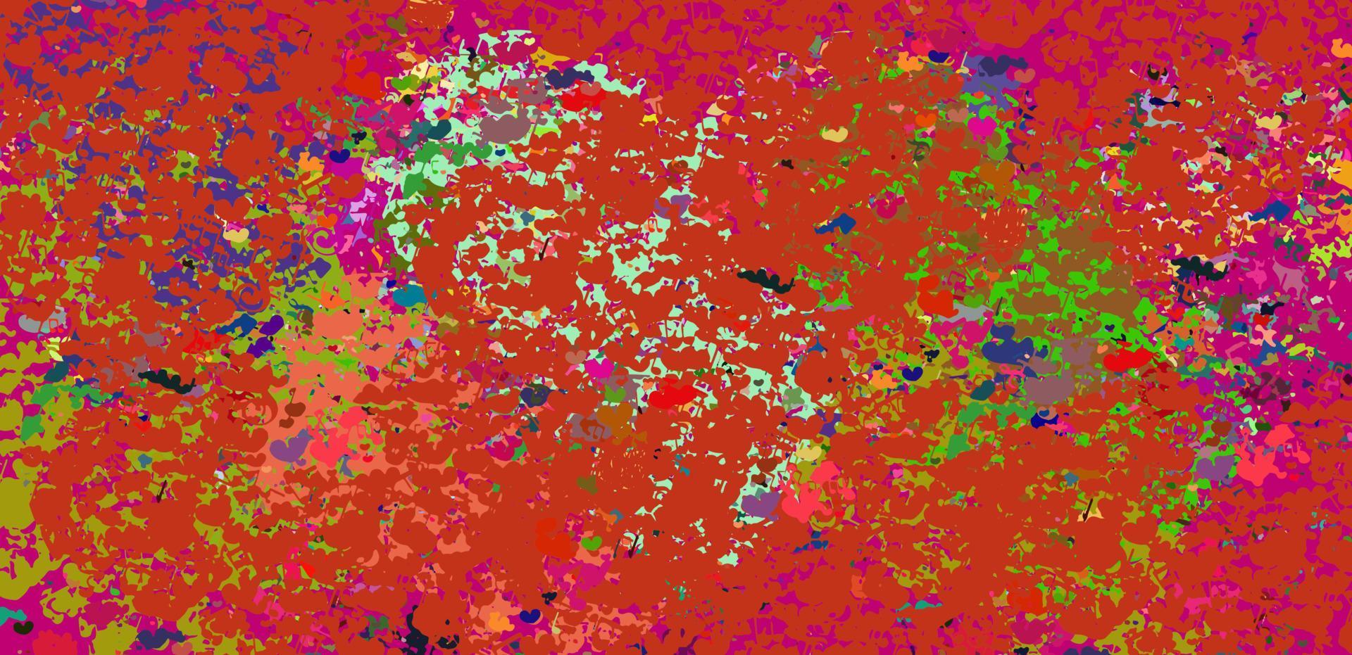 Abstract color background in autumn colors vector