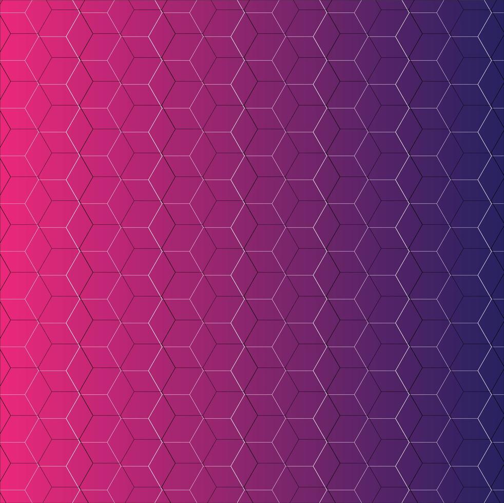 Pink or purple gradient and unique pattern style background vector