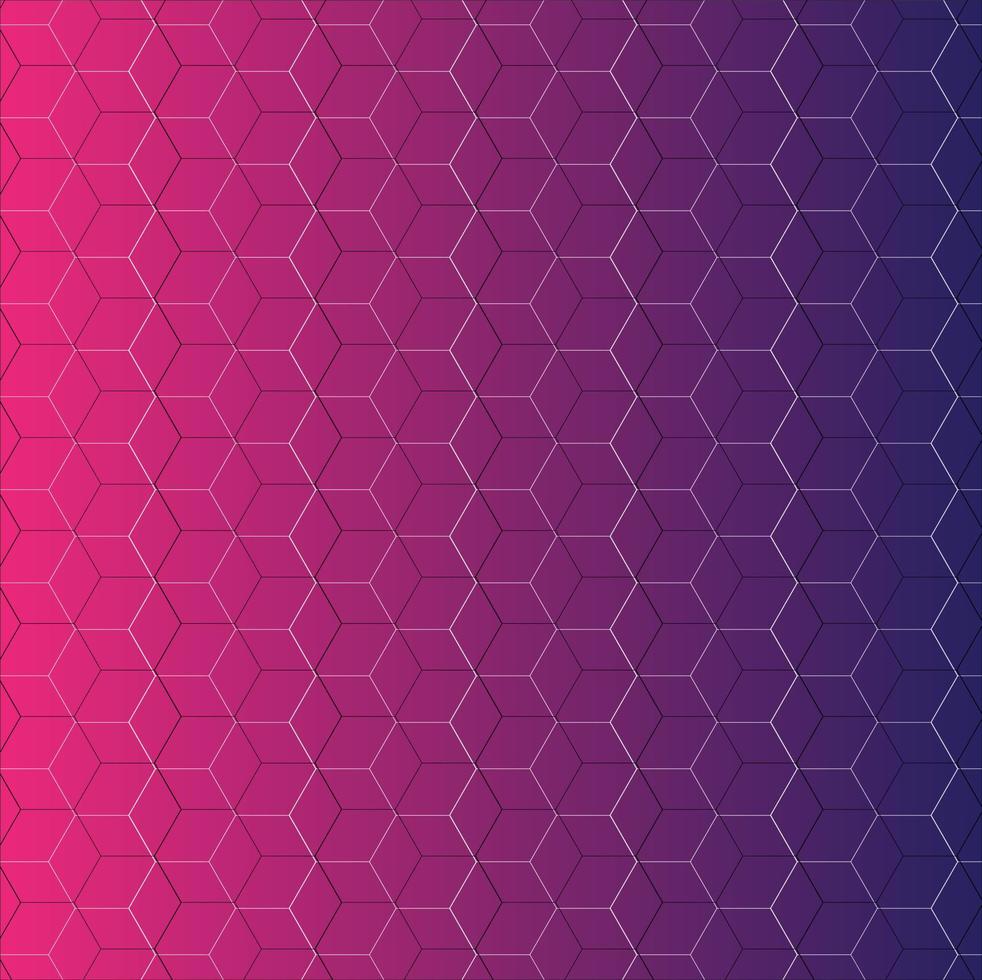 Pink or purple gradient and unique pattern style background vector