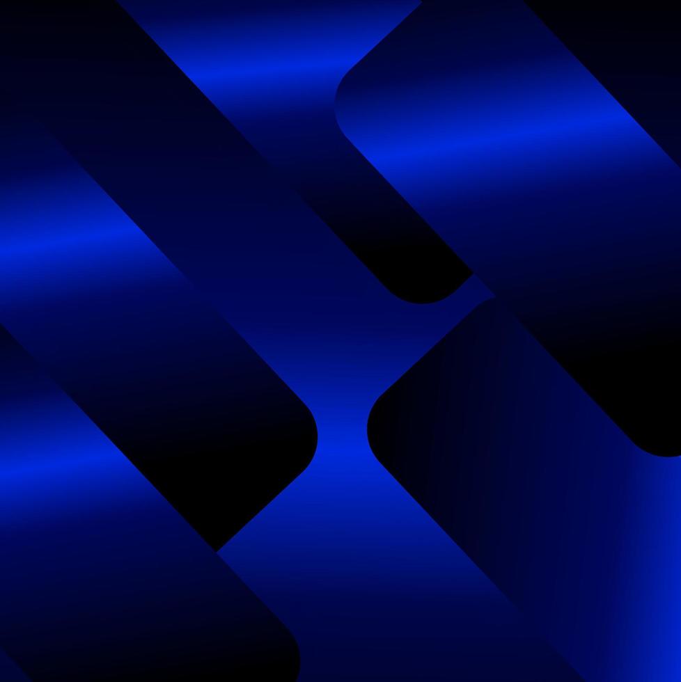 Blue gradient design background with art pattern style vector