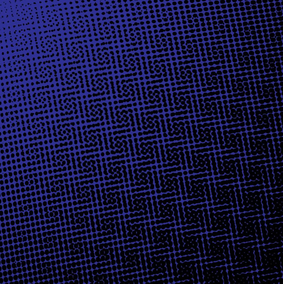 Blue gradient design background with art pattern style vector