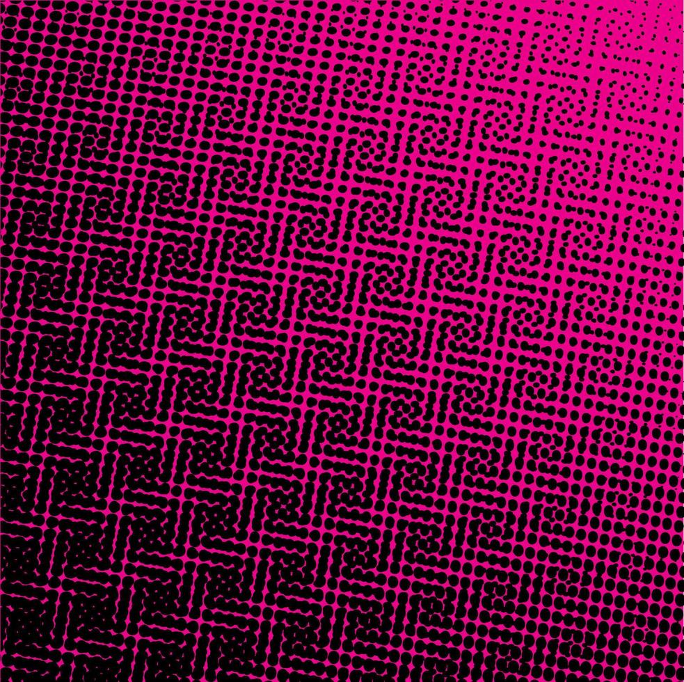 Pink or purple gradient and unique pattern style background vector