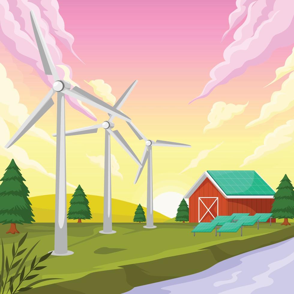 Eco Green Technology Concept vector