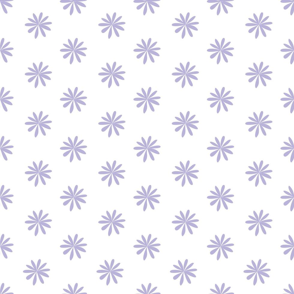 Flower seamless pattern. Hand drawn silhouette flowers textures. Cute flower patterns. elegant template for fashionable printers. doodle nature seamless patterns.  Simple universal background. vector