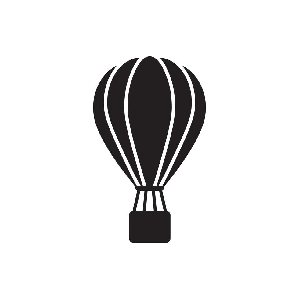 hot air ballon illustration vector