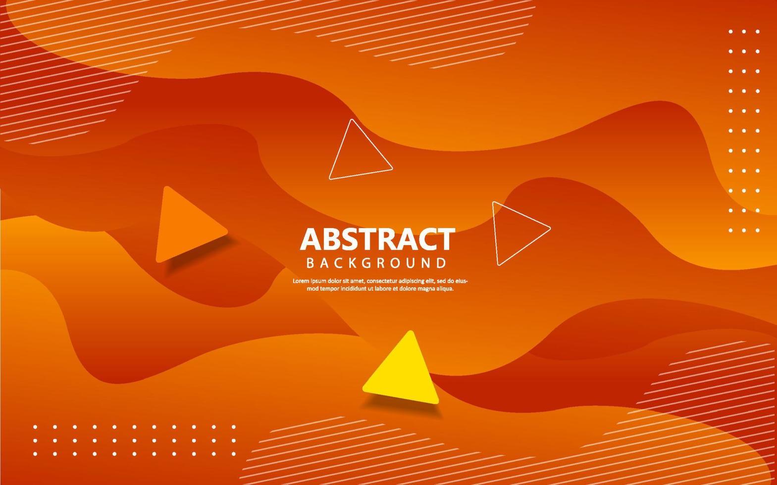 Modern abstract fluid wave shape background vector