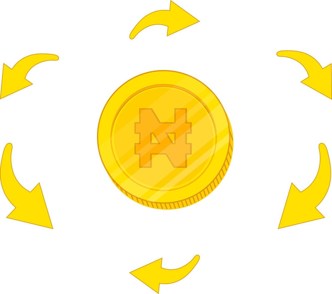 West African CFA franc vector