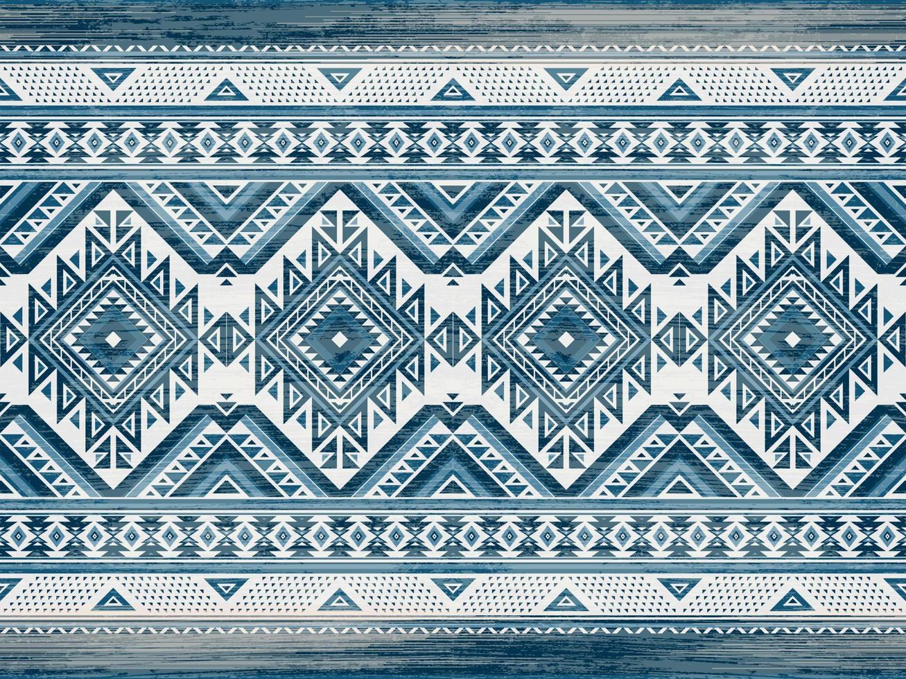 Native american indian ornament pattern geometric ethnic textile texture tribal aztec pattern navajo mexican fabric seamless Vector decoration fashion