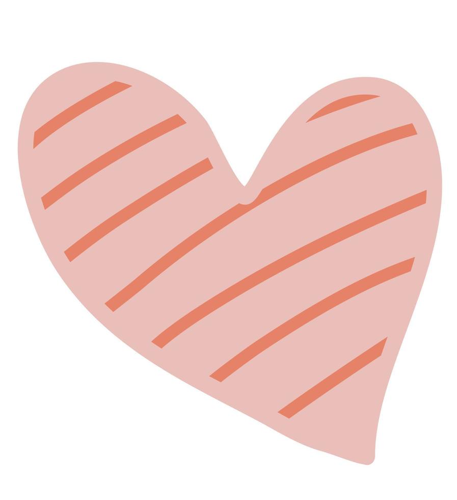 Heart clipart for love vector