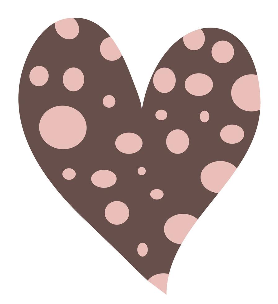 Heart clipart for love vector