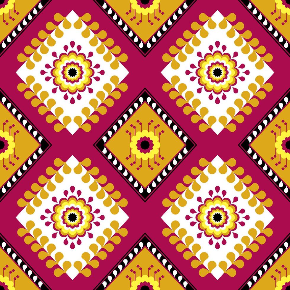 Abstract ethnic geometric pattern vector