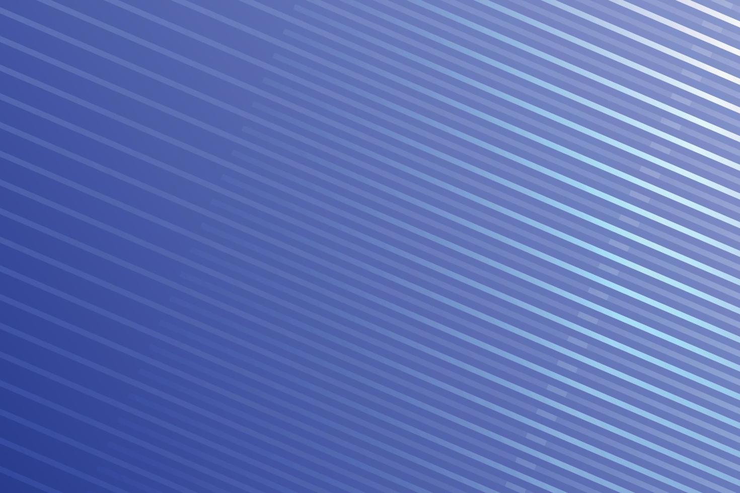 Diagonal blue motion lines background vector